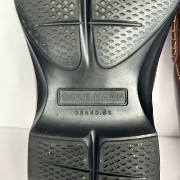 Cole Haan Grand OS Brown Leather Loafers Men 111.5 - Picture 6 of 7